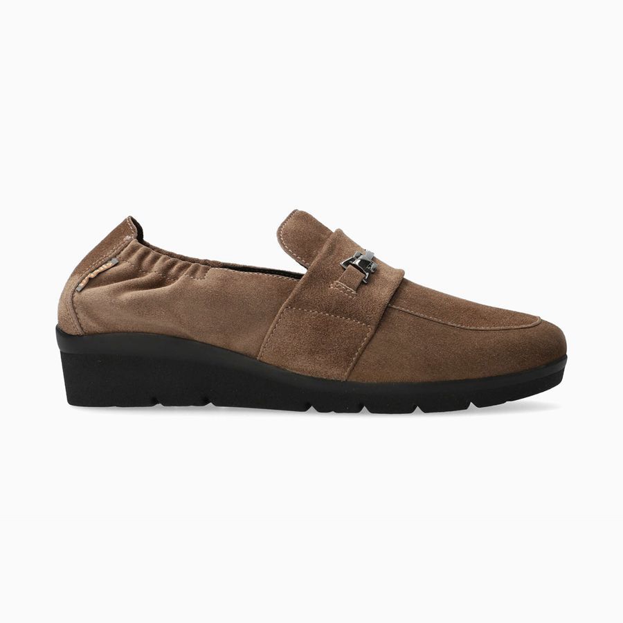 Mobils NADIRA Suede Sko 5061492-AC - Flate Sko Dame Brune